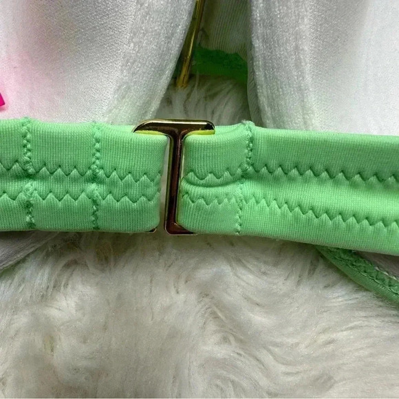 Victoria’s  Secret Strapless Bra Gems Green Size 34D - Picture 9 of 16
